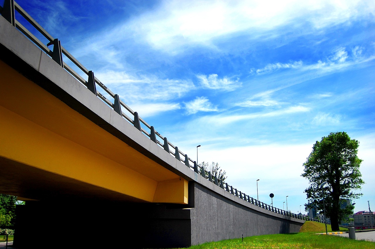 bridge vilnius lithuania free photo