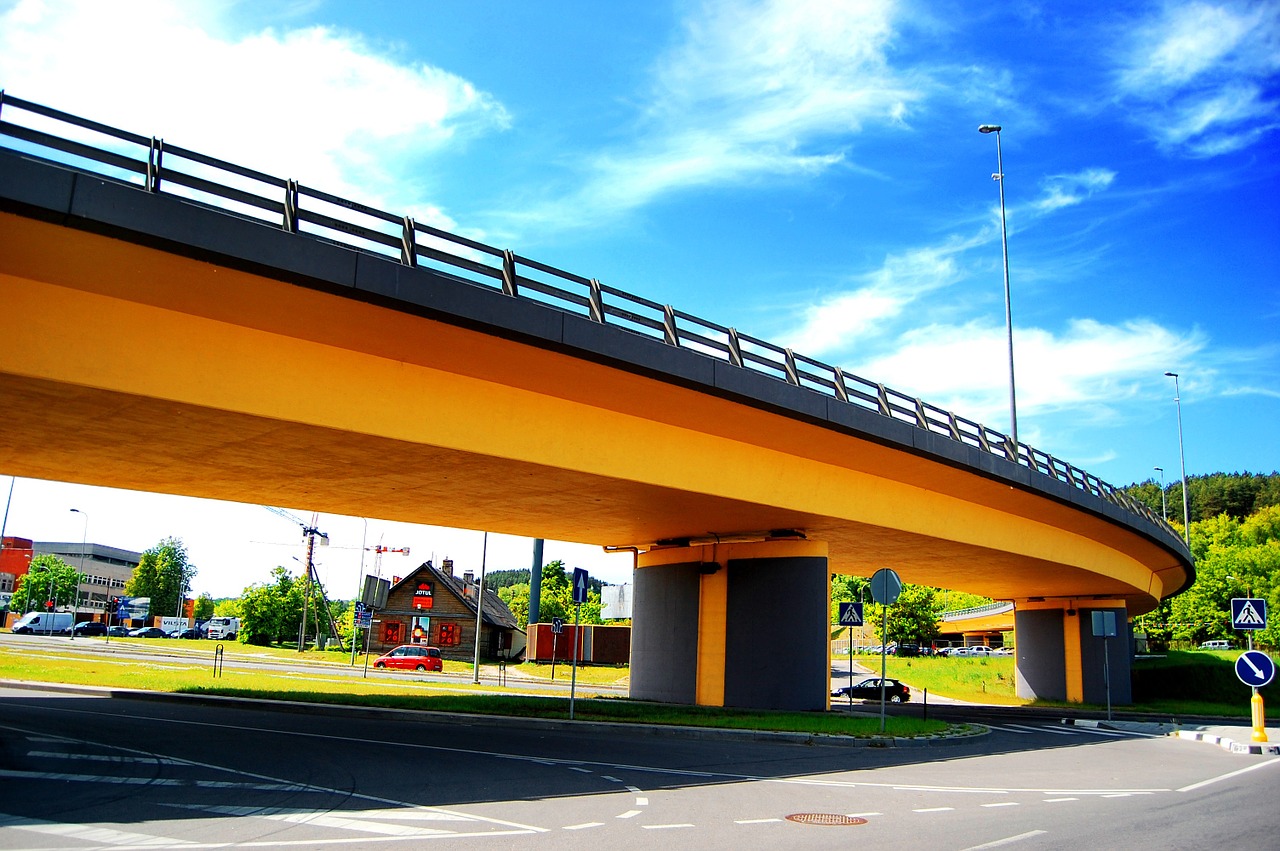 bridge vilnius lithuania free photo