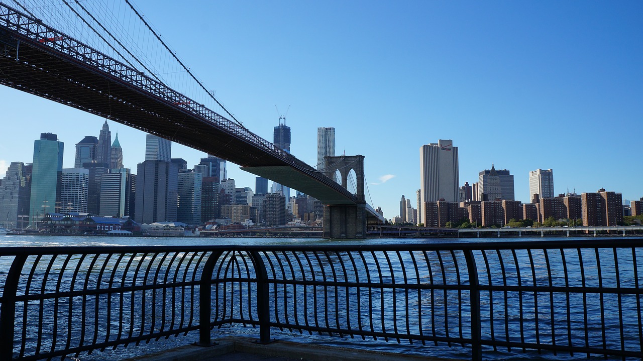 bridge city new york free photo