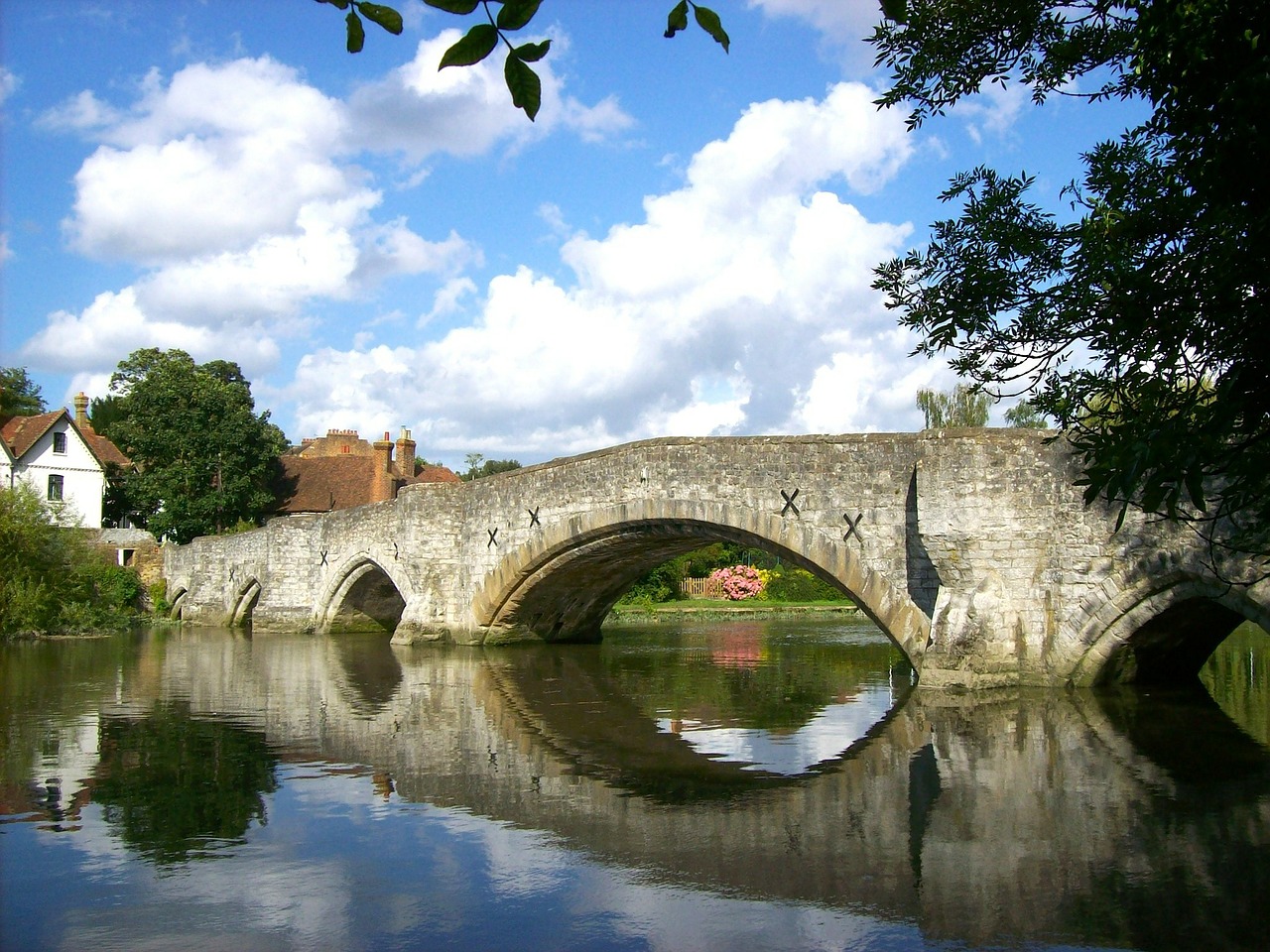 bridge ancient medieval free photo