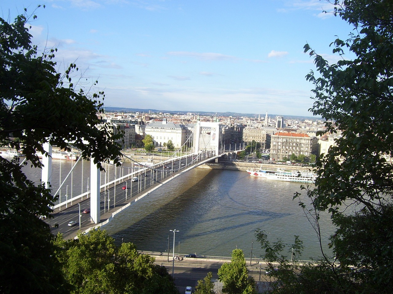 bridge city danube free photo