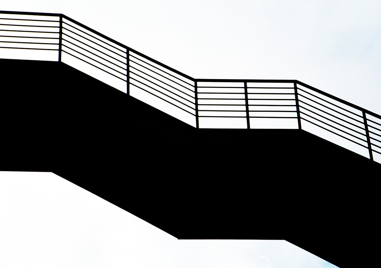 bridge ladder architecture free photo