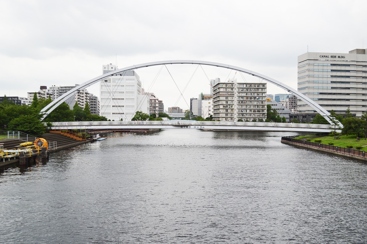 bridge japan shinagawa free photo