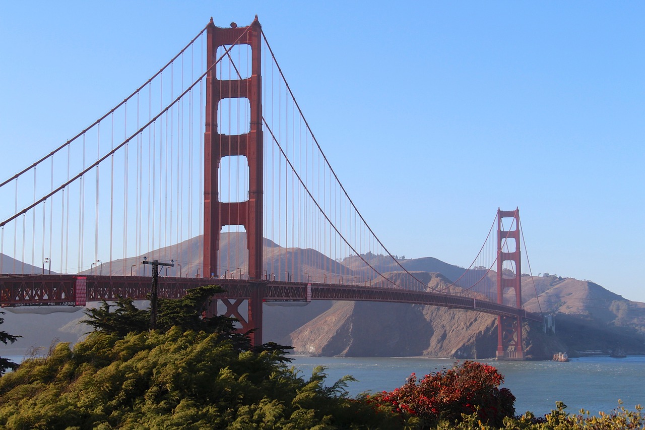 bridge golden gate san francisco free photo