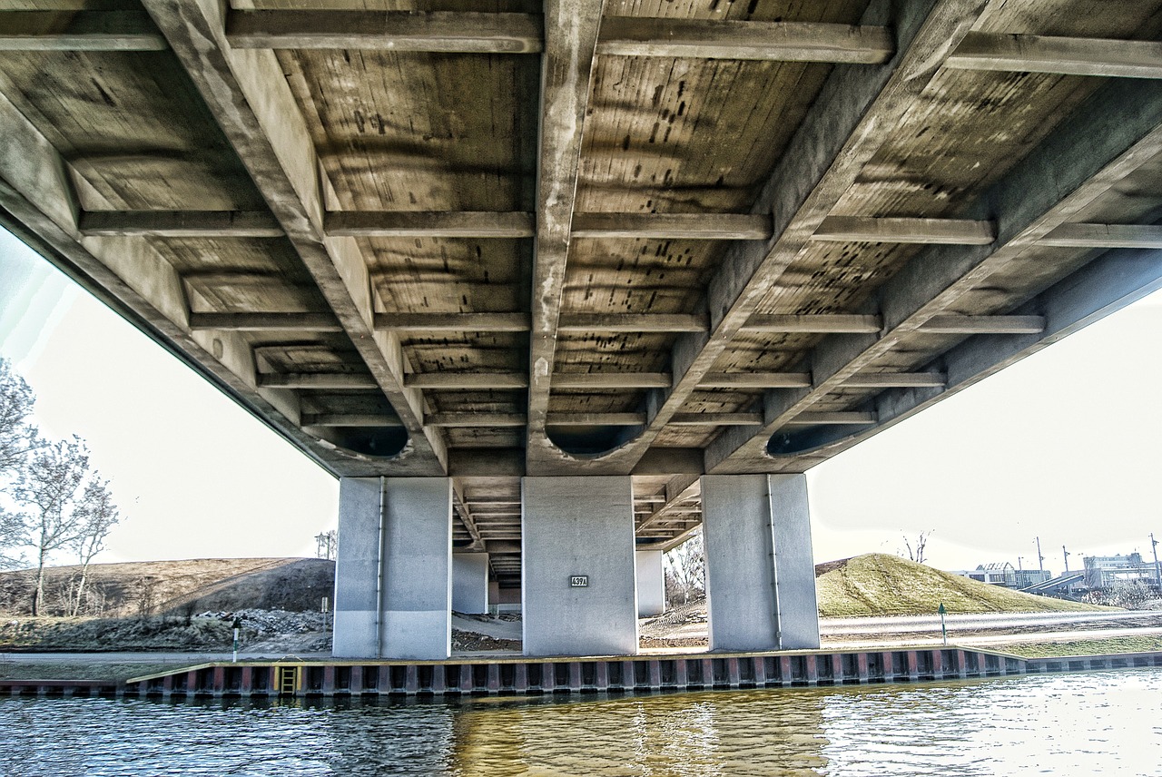 bridge wolfsburg hdr free photo