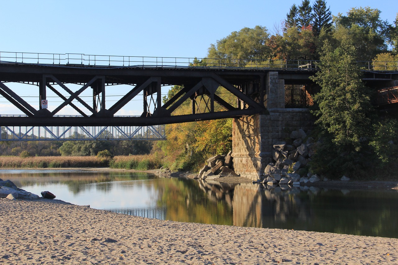 bridge landscape wallpaper free photo