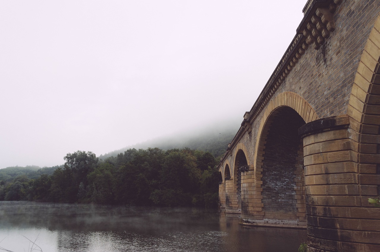 bridge historic arches free photo