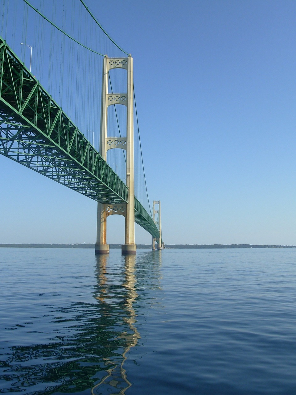 bridge michigan mackinac free photo