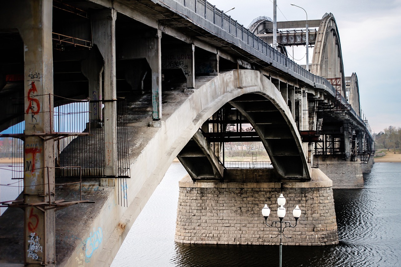 bridge architecture water free photo