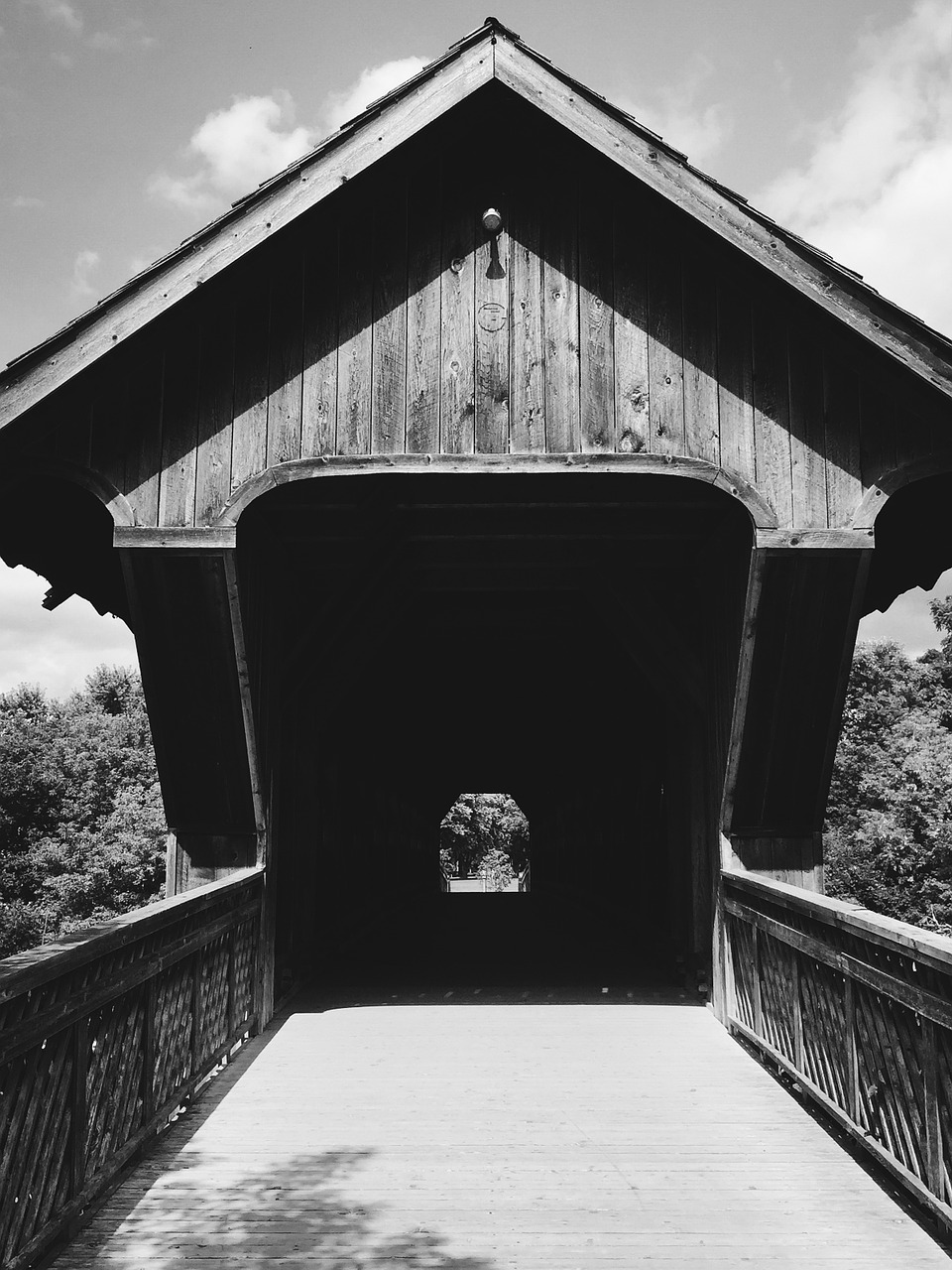 bridge black and white country free photo