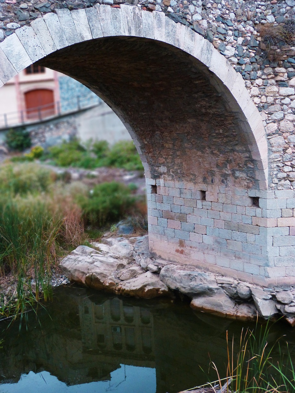 bridge arc romanesque free photo