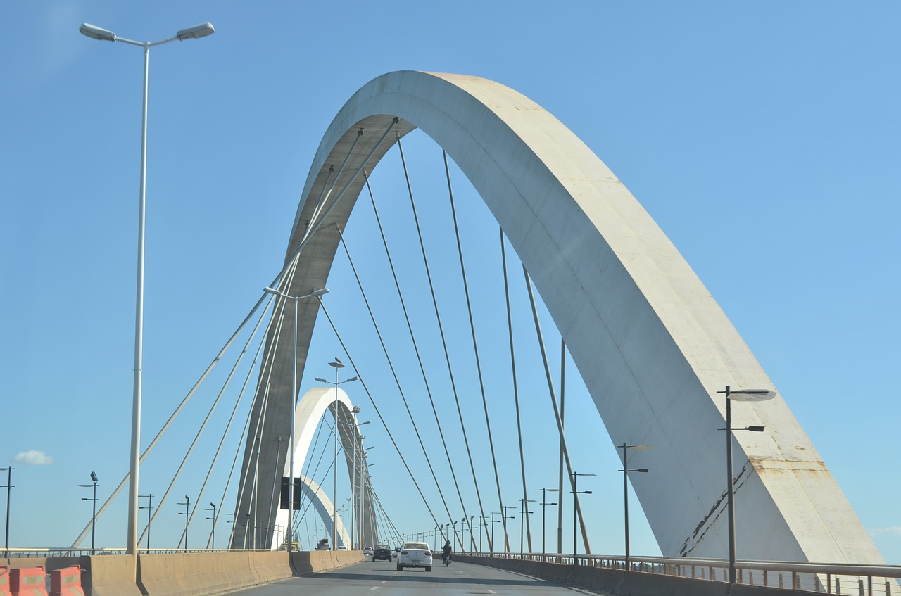 bridge brasilia jk free photo