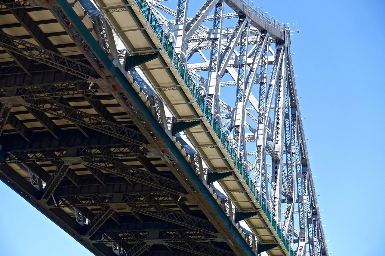 bridge steel girders free photo