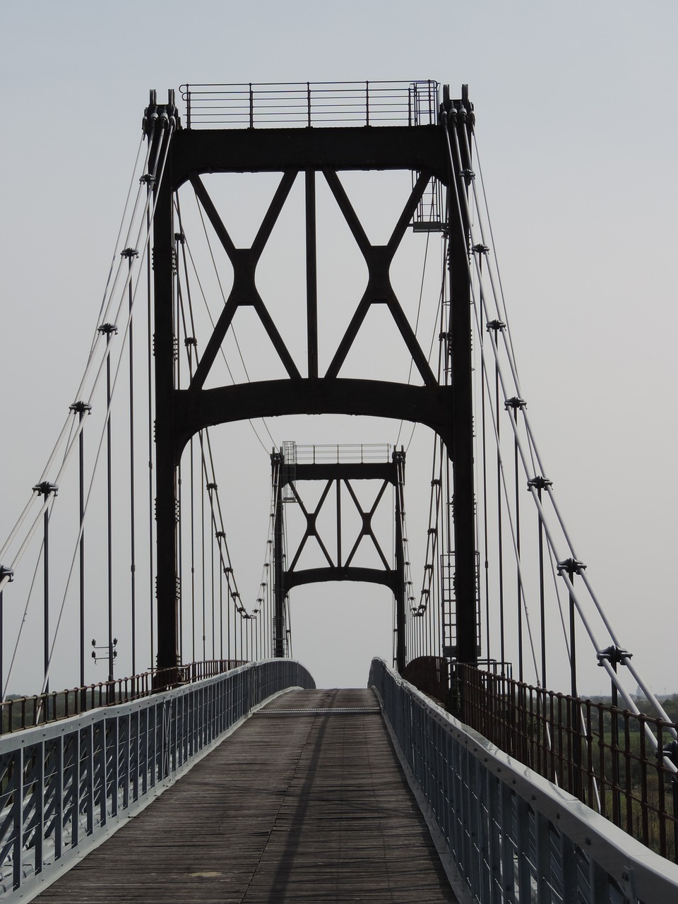 bridge suspended architecture free photo