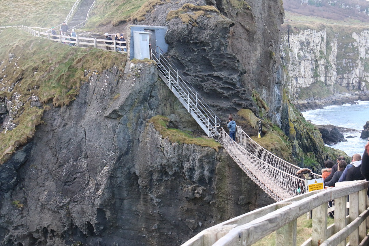 bridge stairs mar free photo