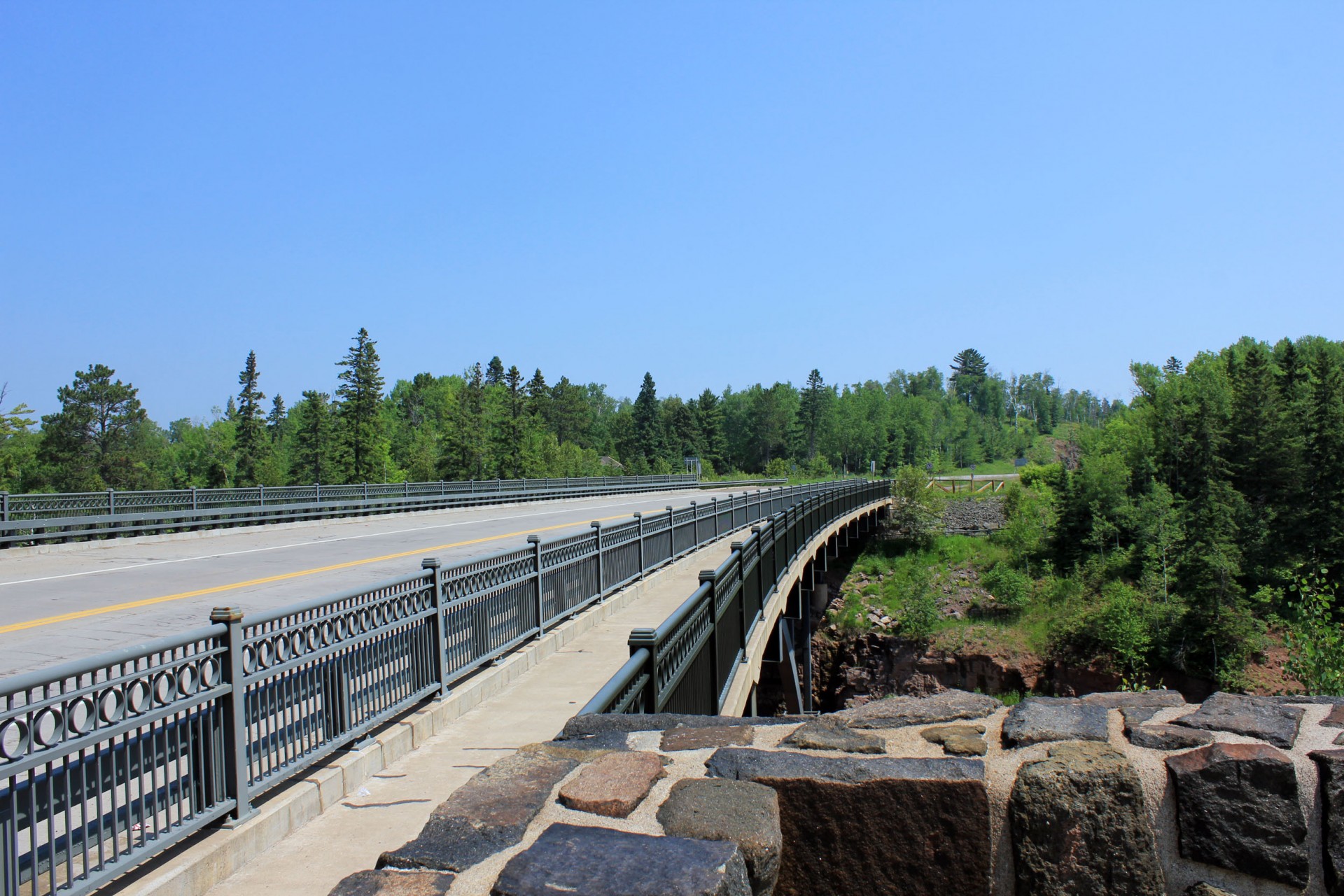 landscape bridge sky free photo