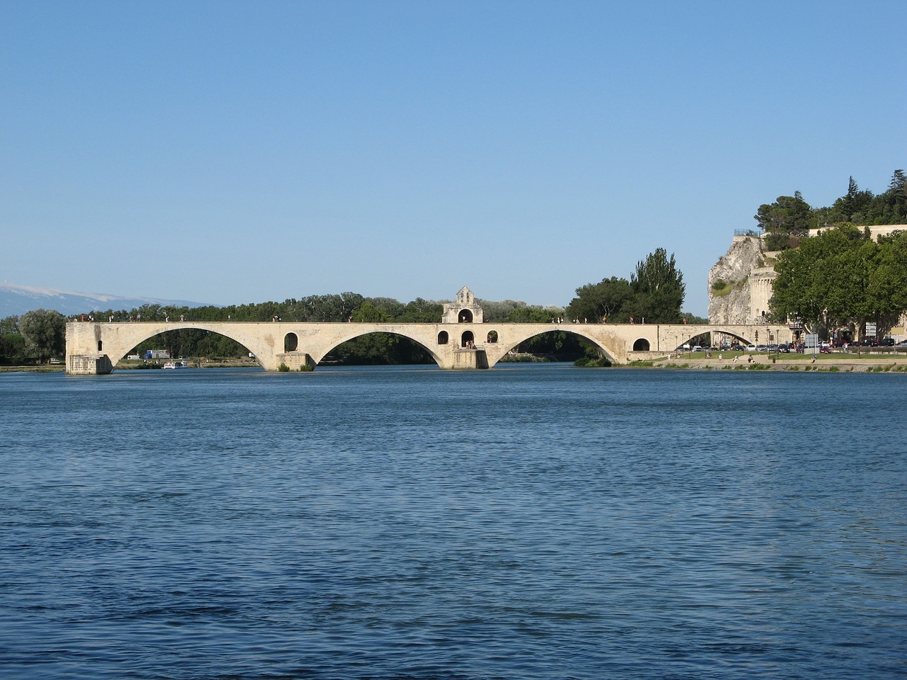 bridge of avignon heritage monument free photo