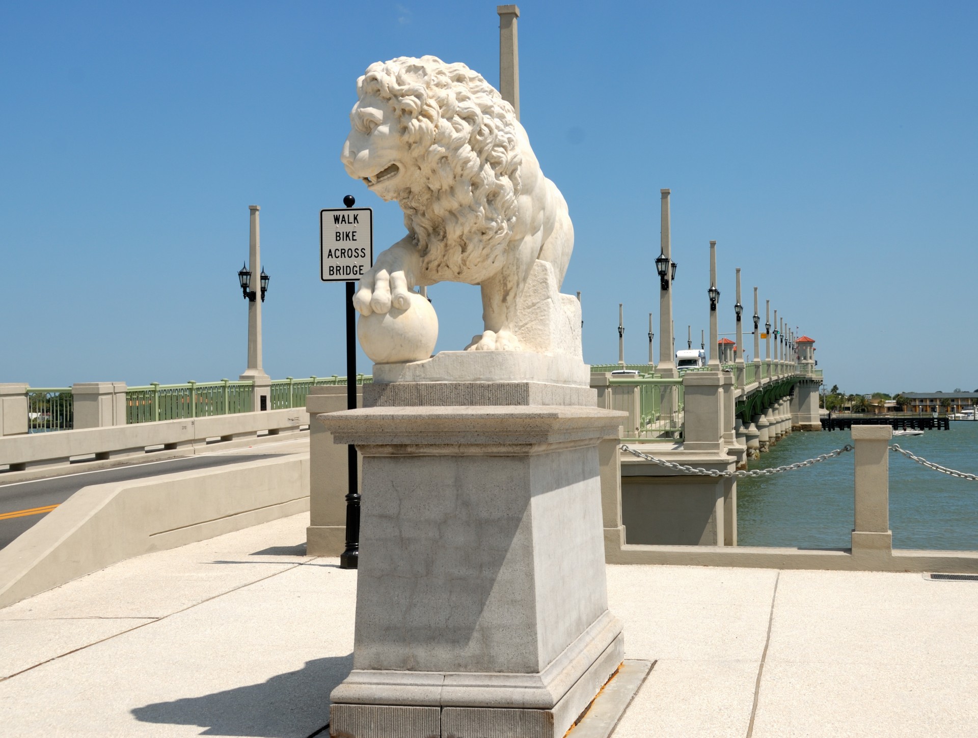 florida lion st augustine free photo