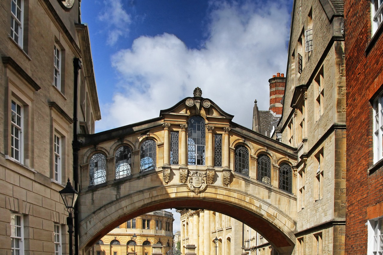 bridge of sighs oxford england free photo