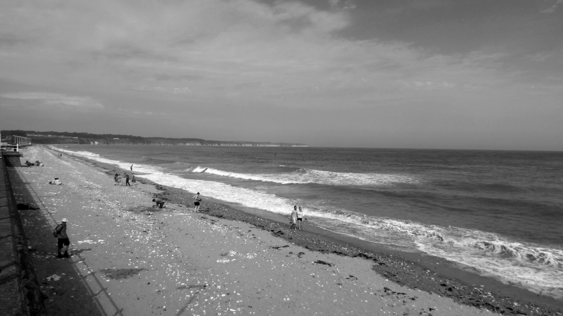 bridlington beach seaside free photo