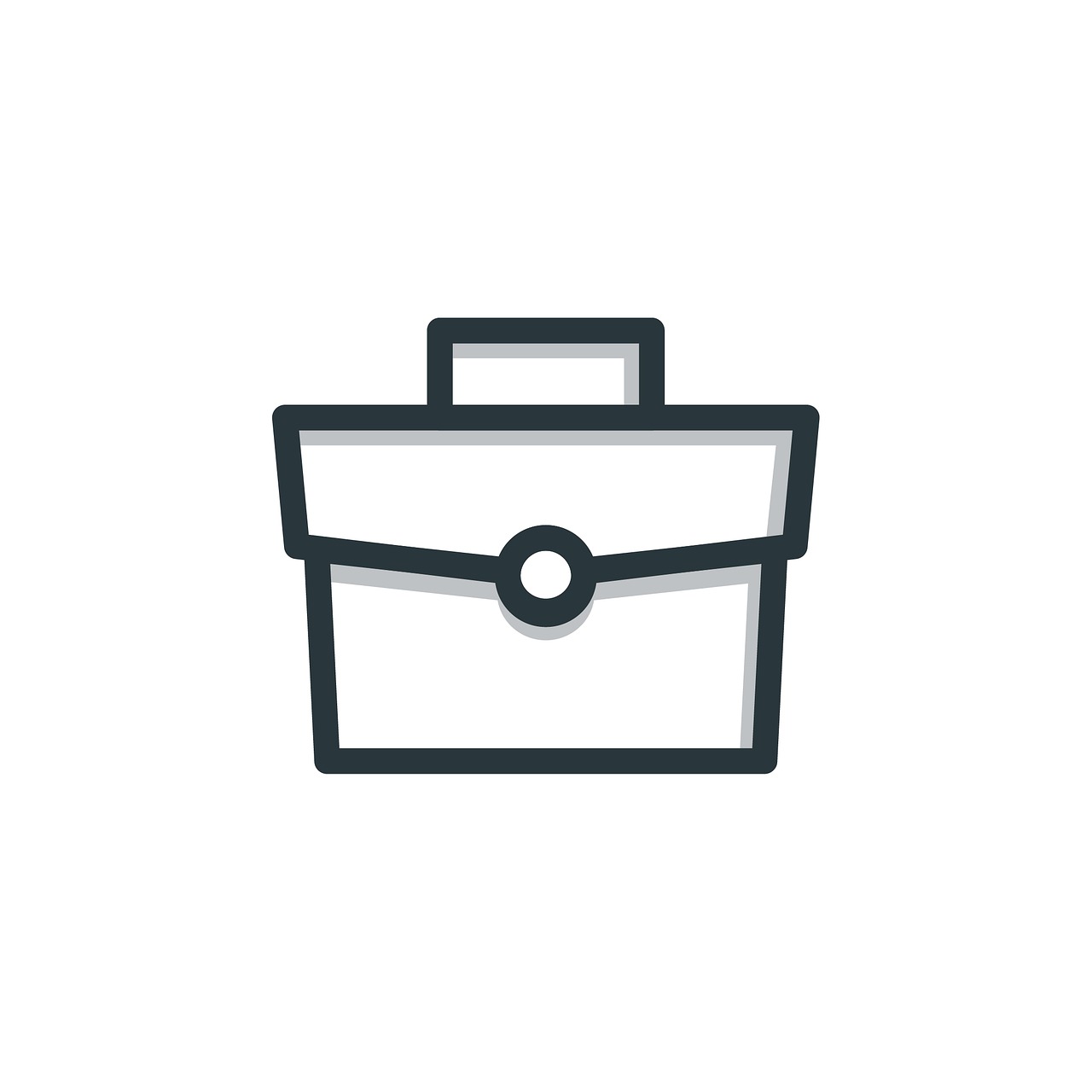 briefcase icon business free photo