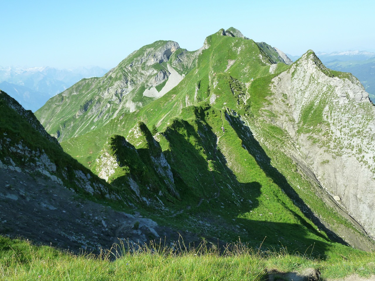 brienz red horn ridge bergtour alpine free photo