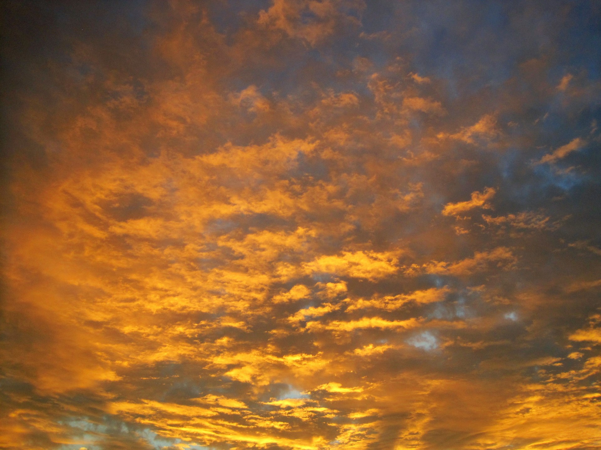 sky sunset cloud free photo