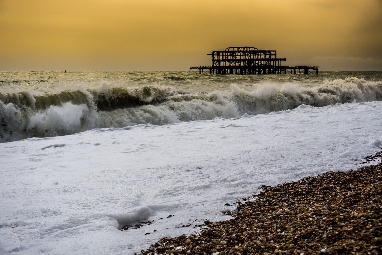 brighton brighton pier pier free photo