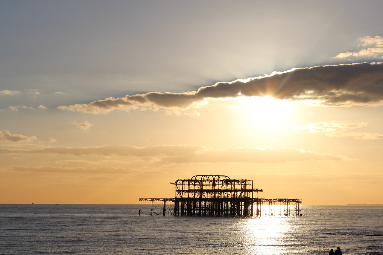 brighton beach pier free photo