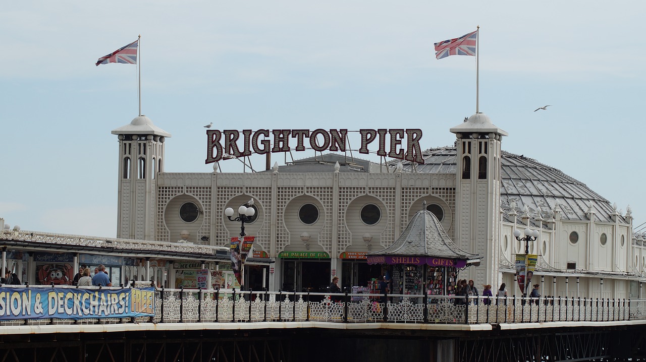 brighton  brighton pier  beach free photo