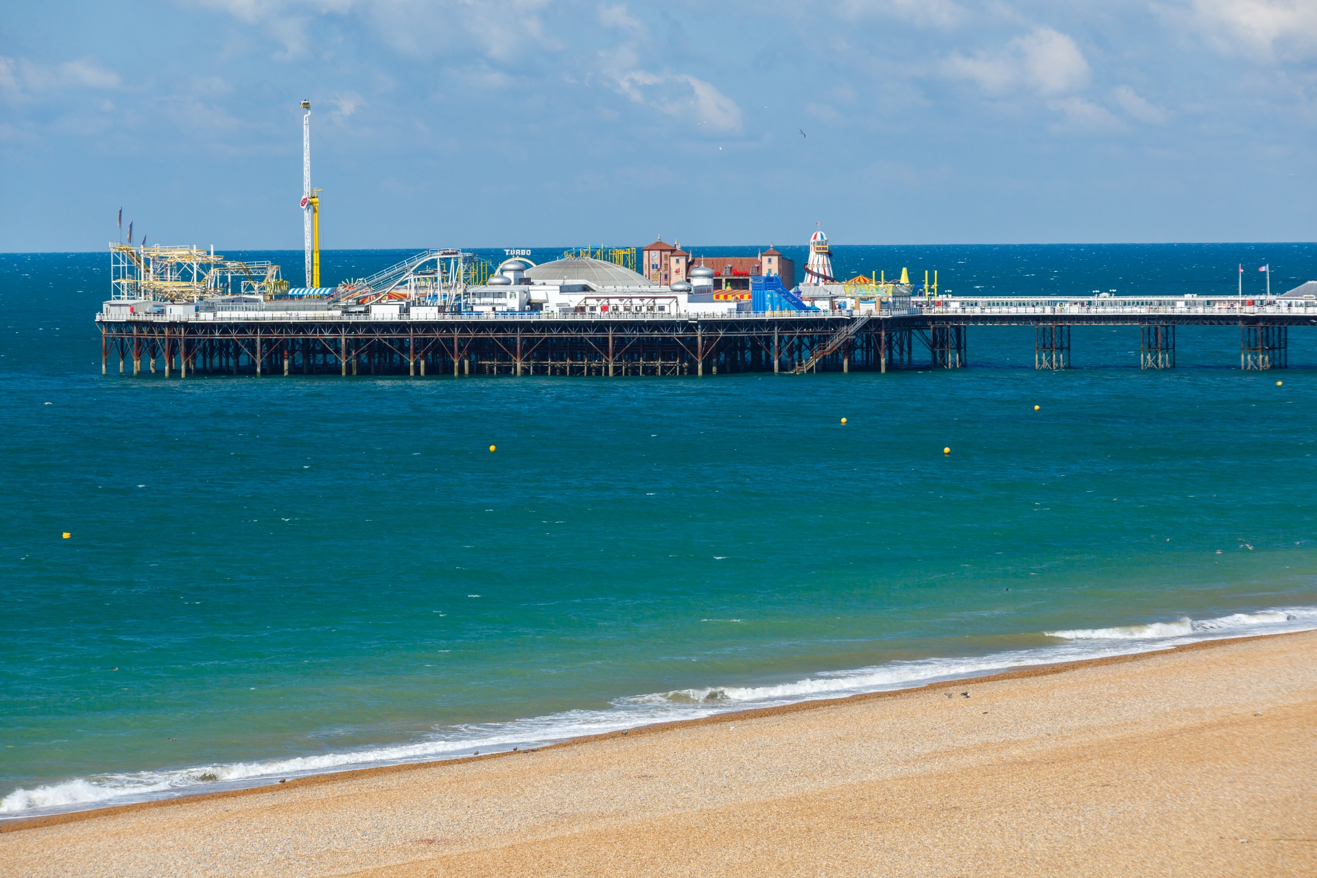 architecture beach brighton free photo