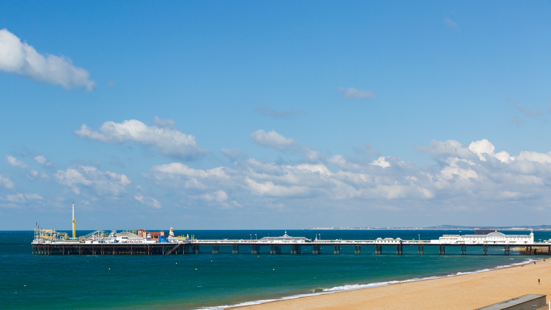 architecture beach brighton free photo