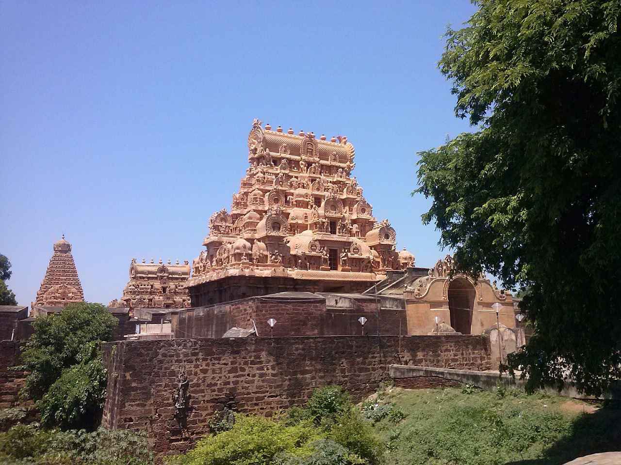 brihadeeswara temple temple tamil nadu free photo