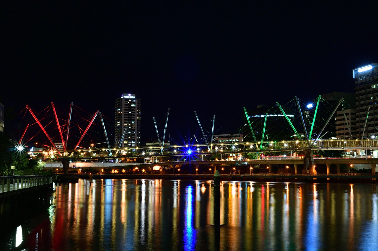 brisbane bridge aust free photo