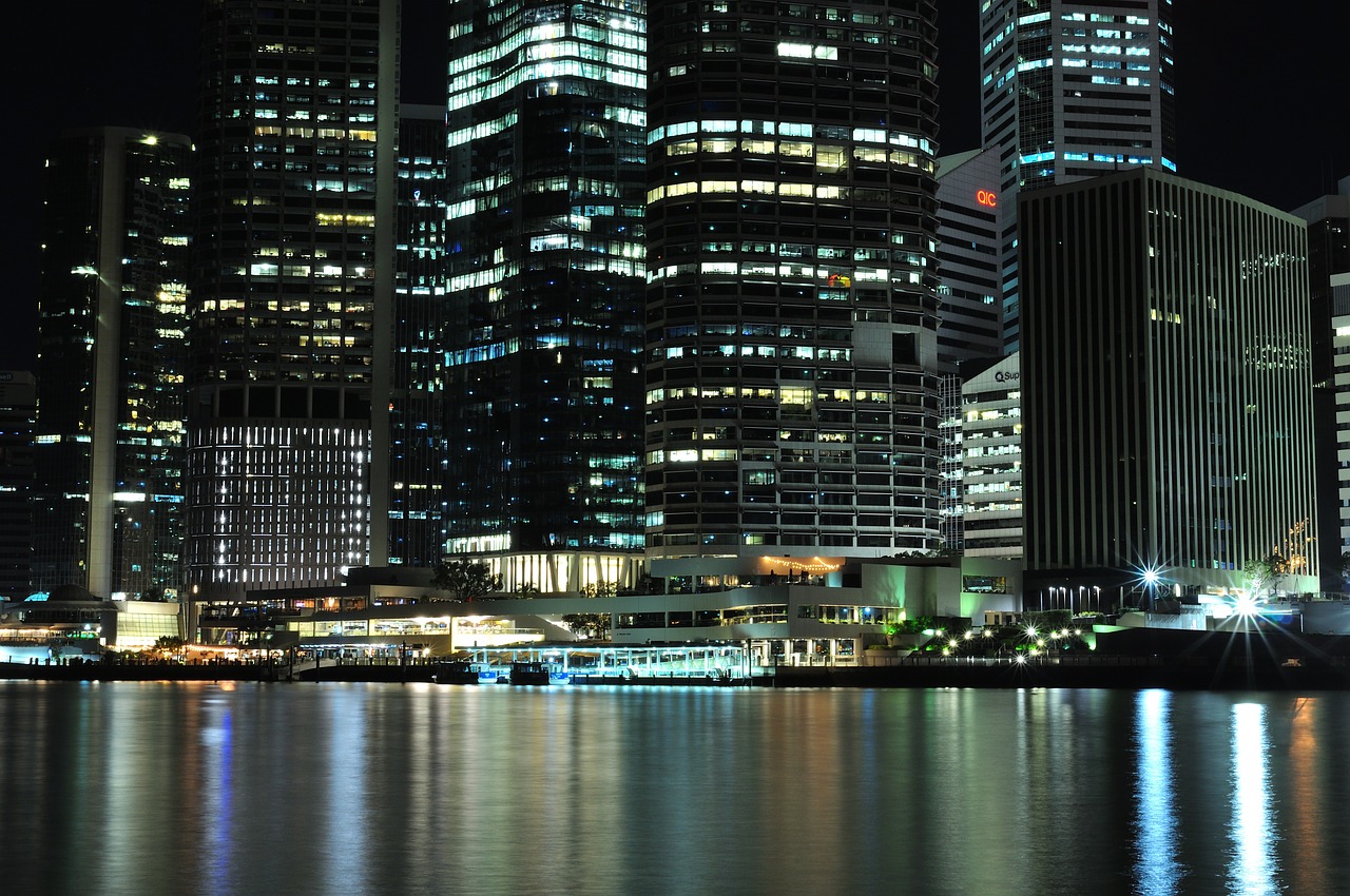 brisbane bridge australia free photo