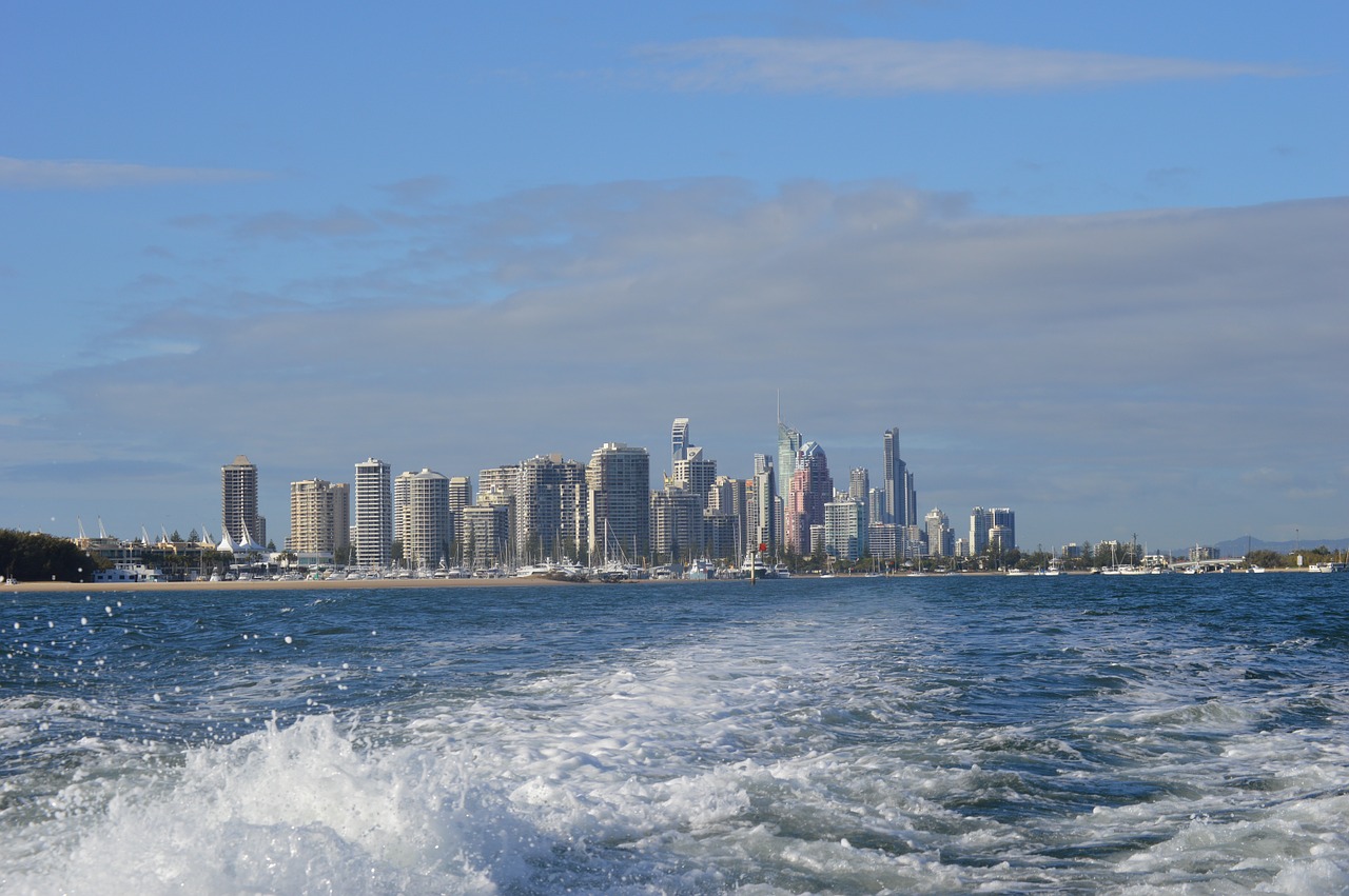 brisbane gold coast australia whale watching free photo