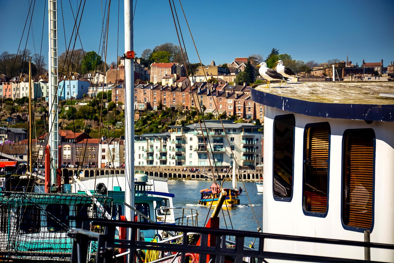 bristol harbour boat free photo