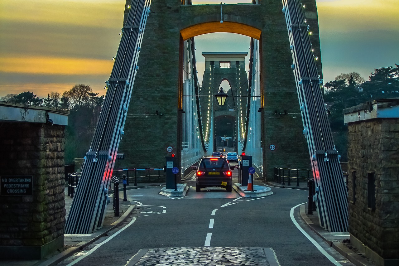 bristol bridge transport free photo