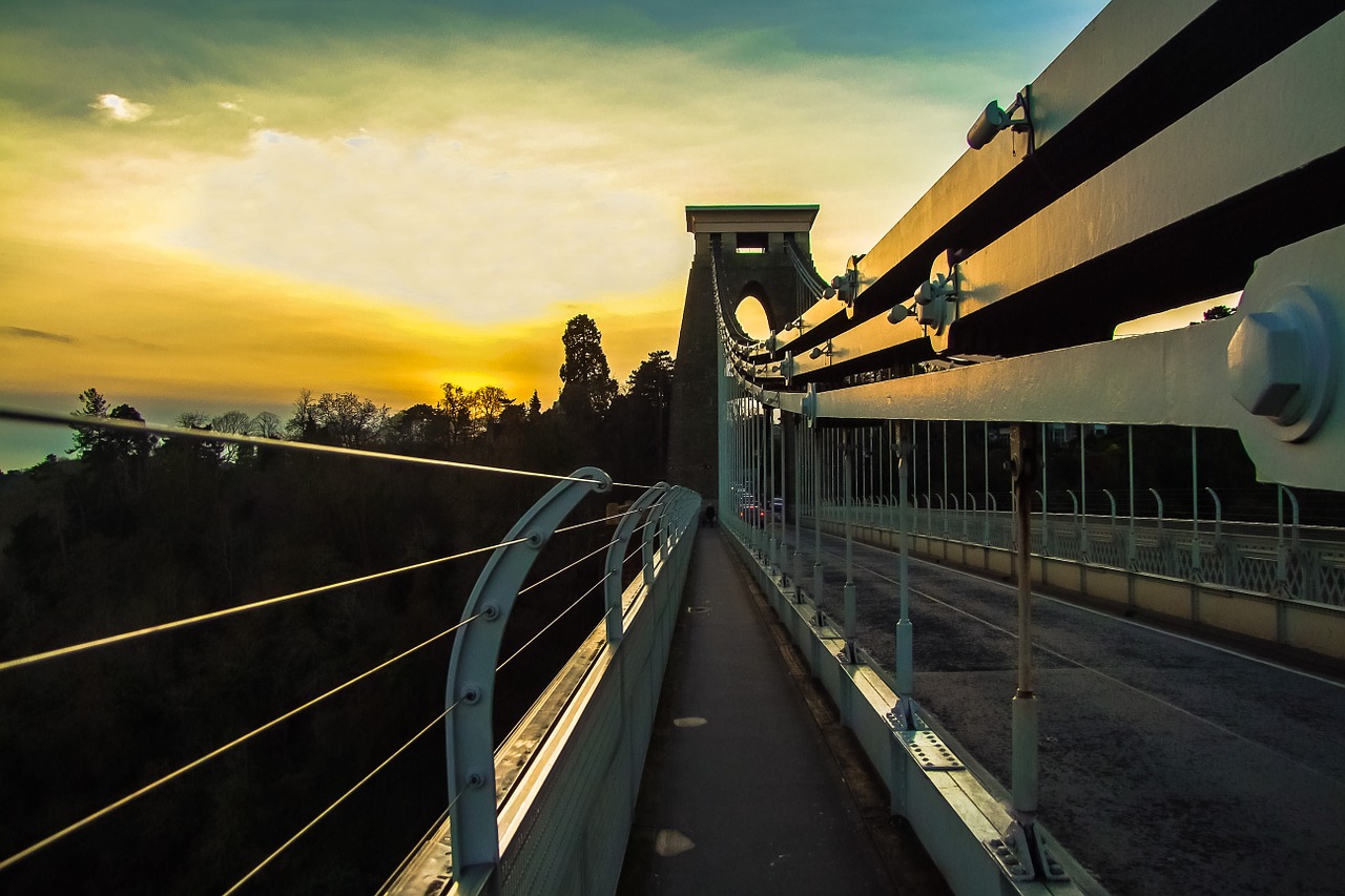 bristol bridge building free photo