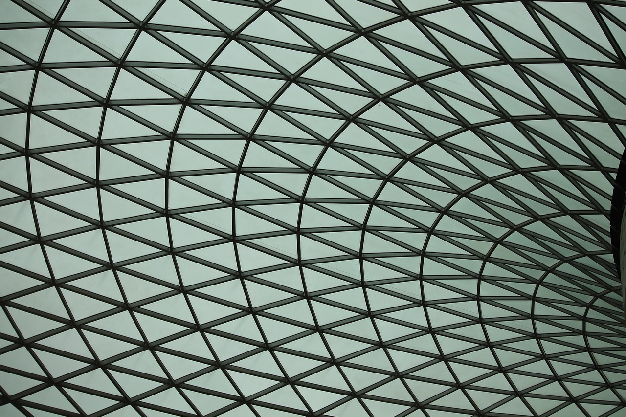 british geometry ceilings free photo