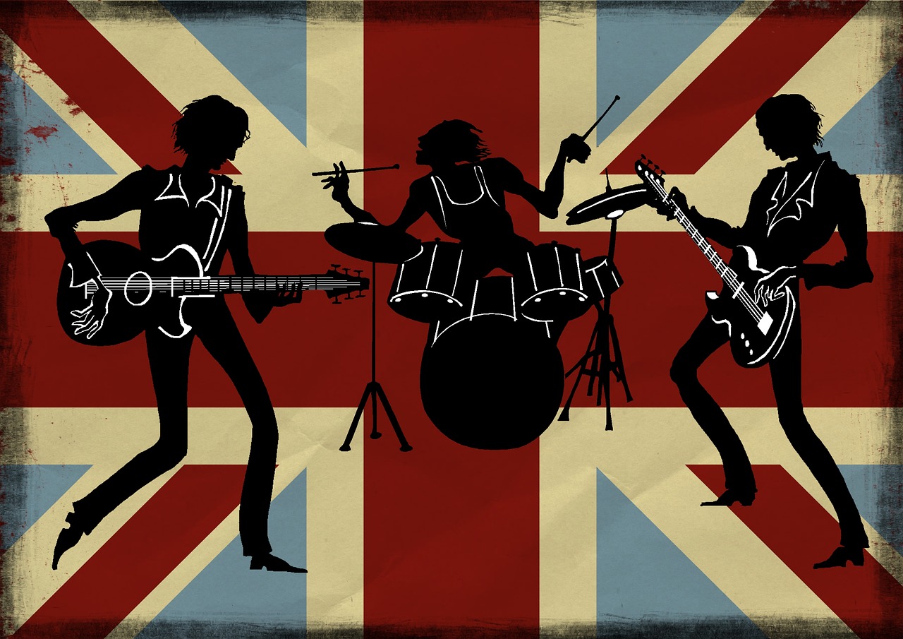 british band silhouette free photo