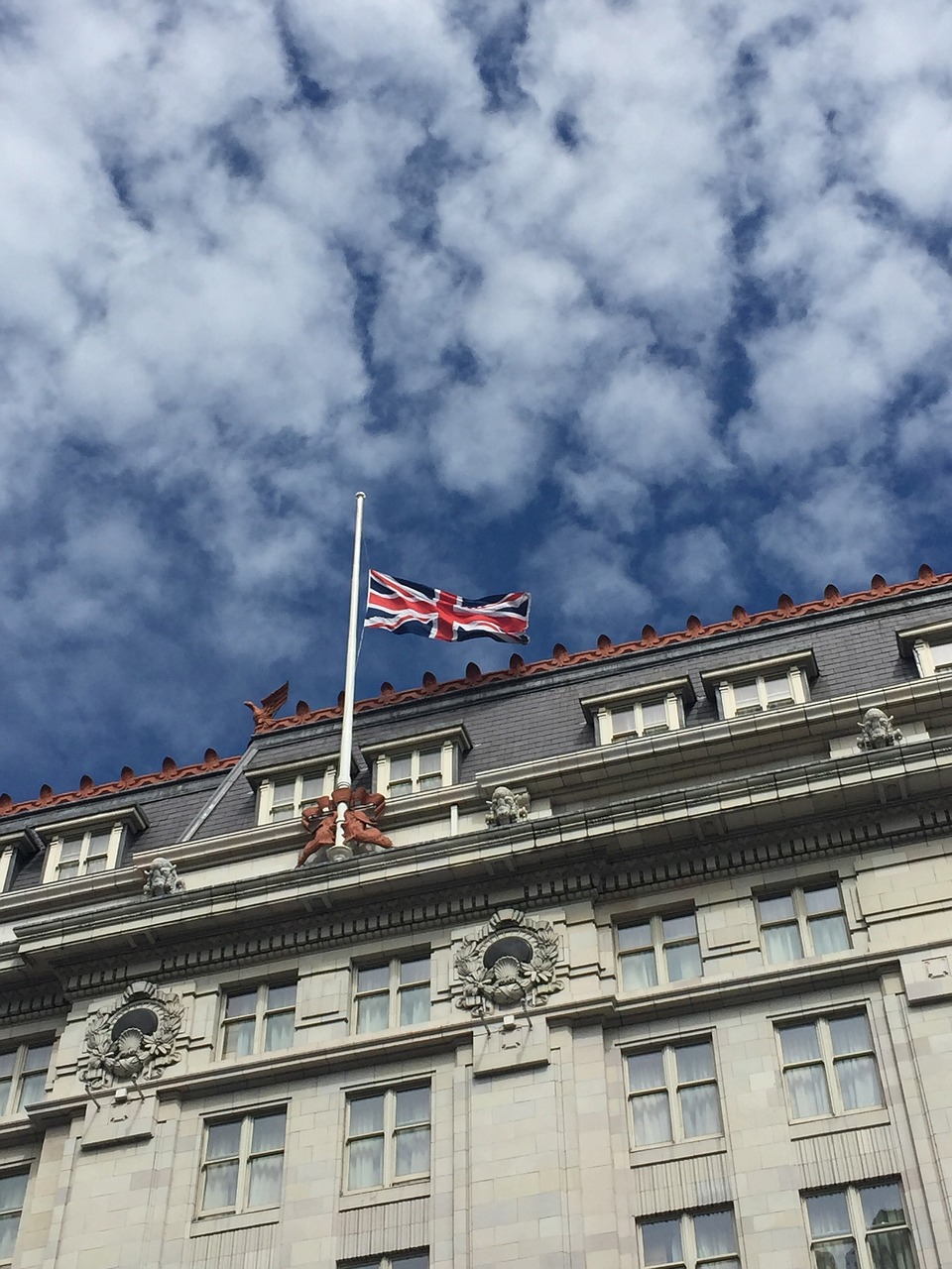 british flag london free photo