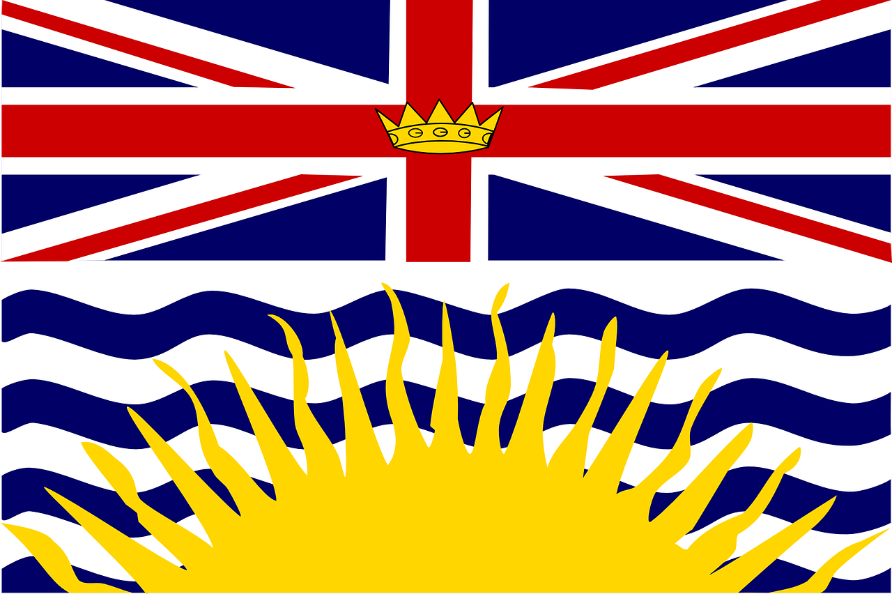 british columbia flag free photo