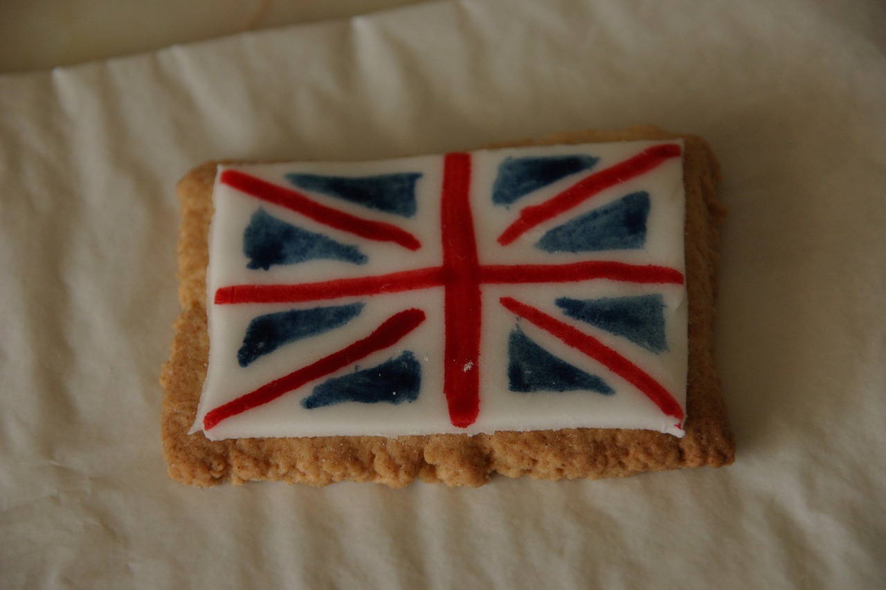 british flag union jack biscuit free photo