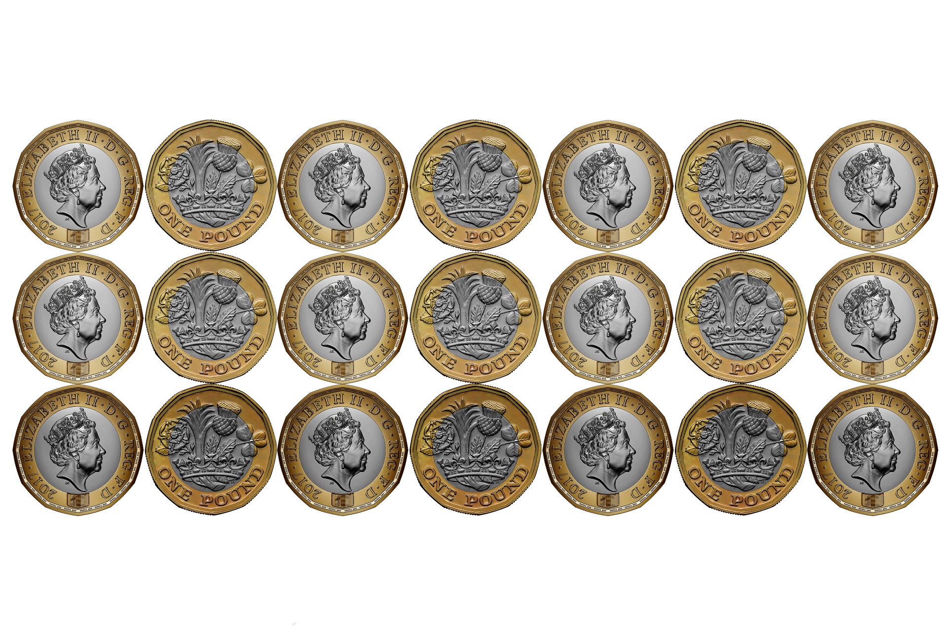 фунт стерлингов фото монеты