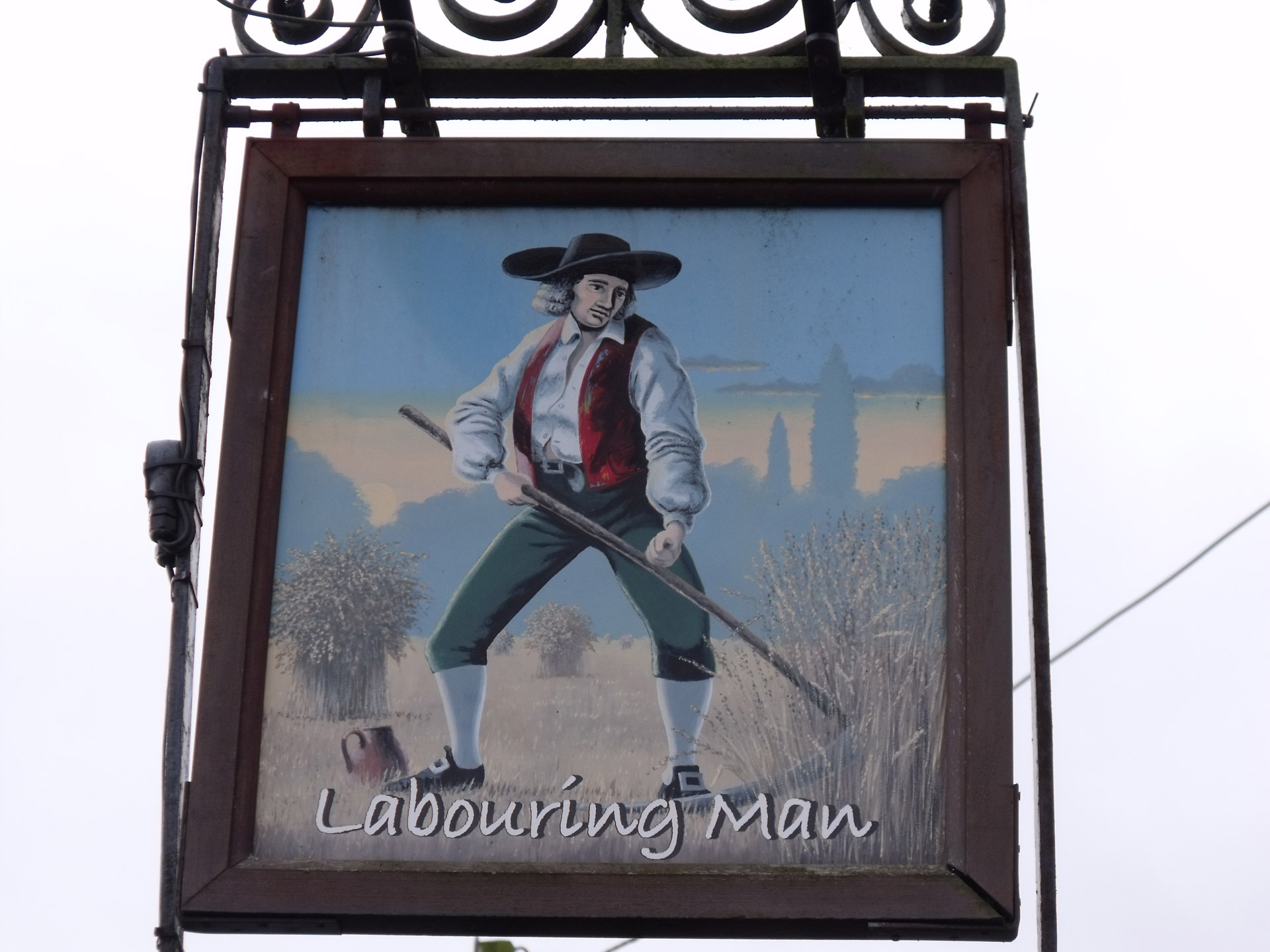 british pub signs the labouring man old pub names free photo