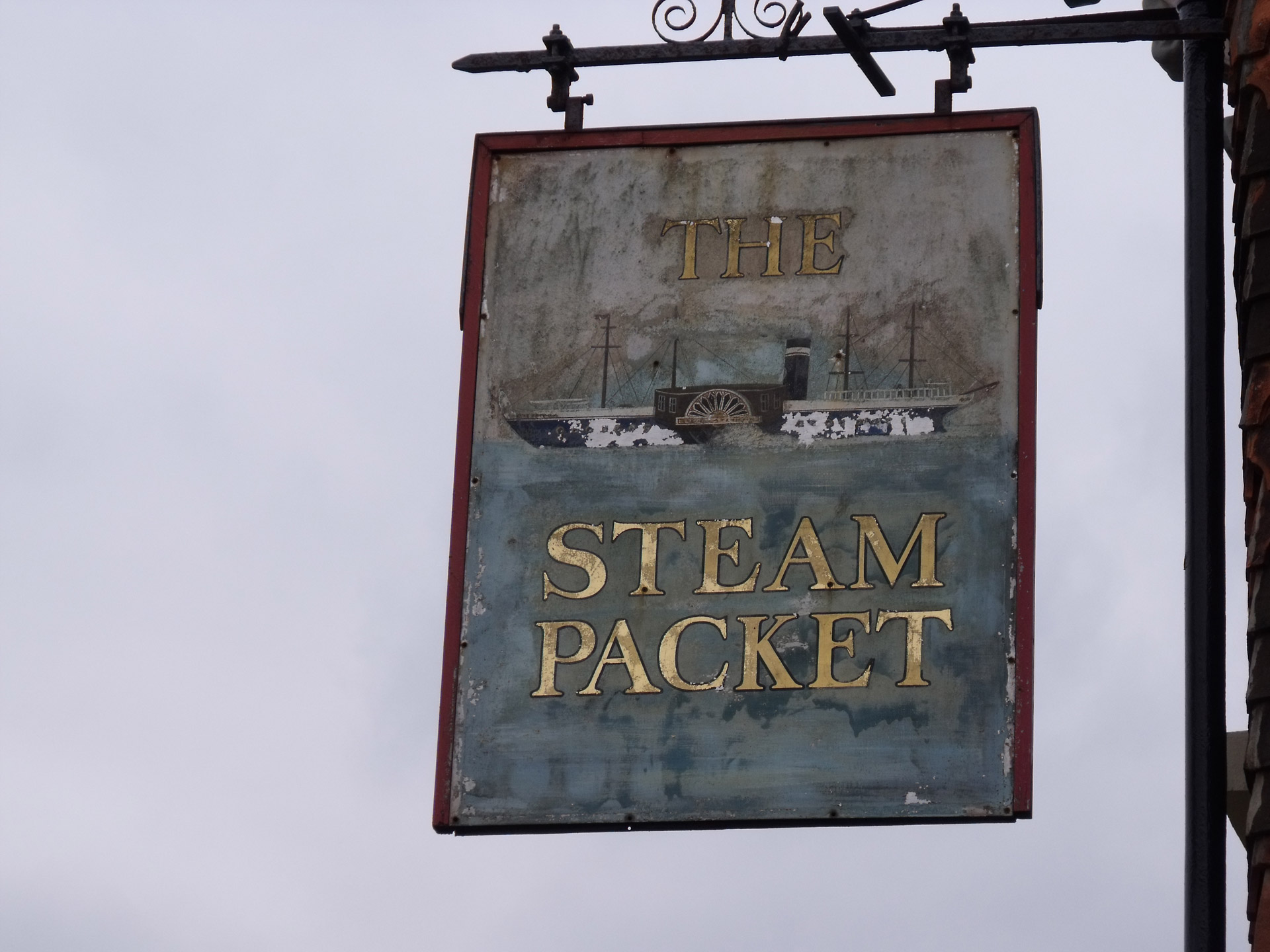 old british pub signs the steam packet british pub signs the steam packet free photo
