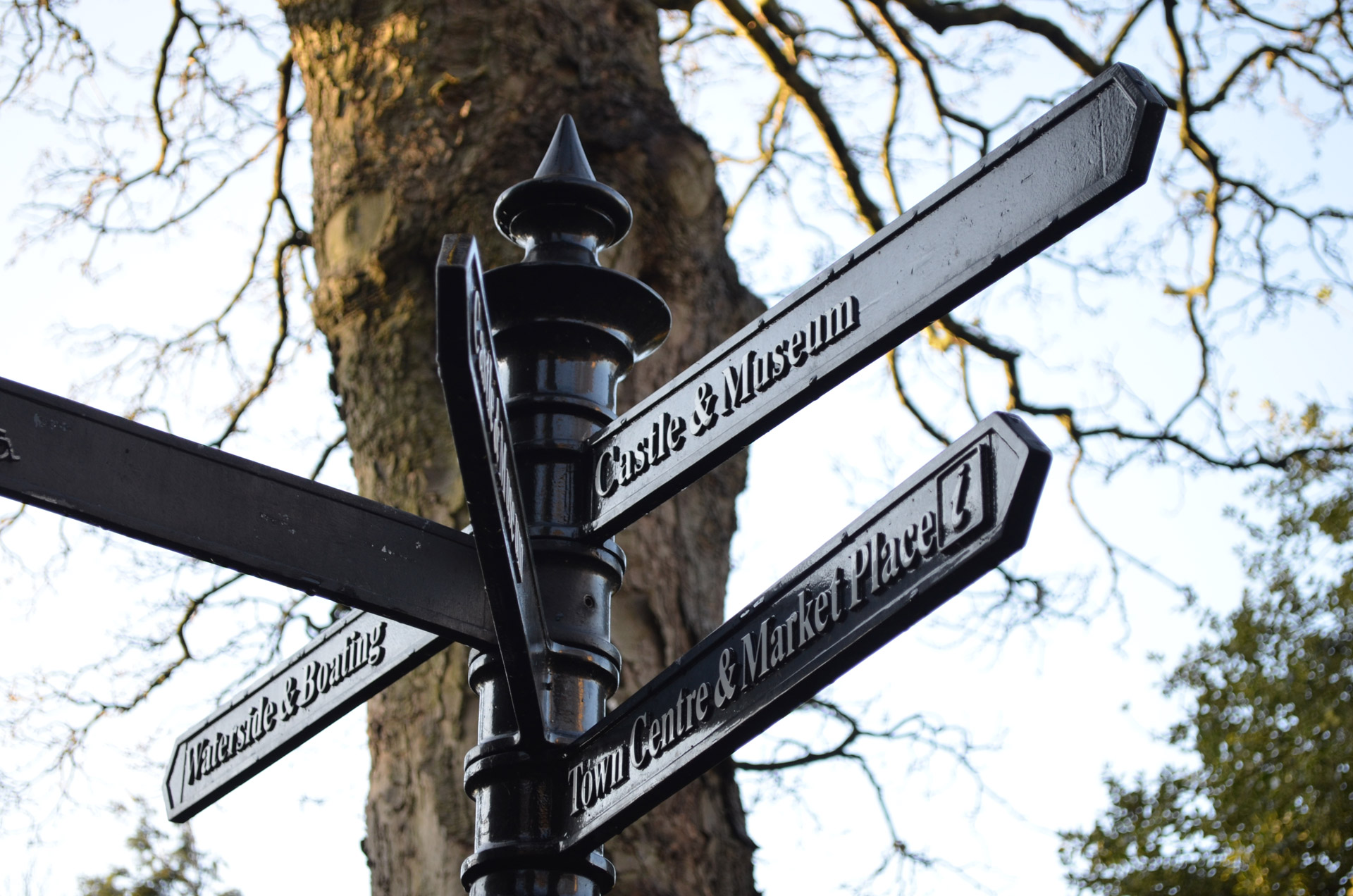 signpost architecture direction free photo