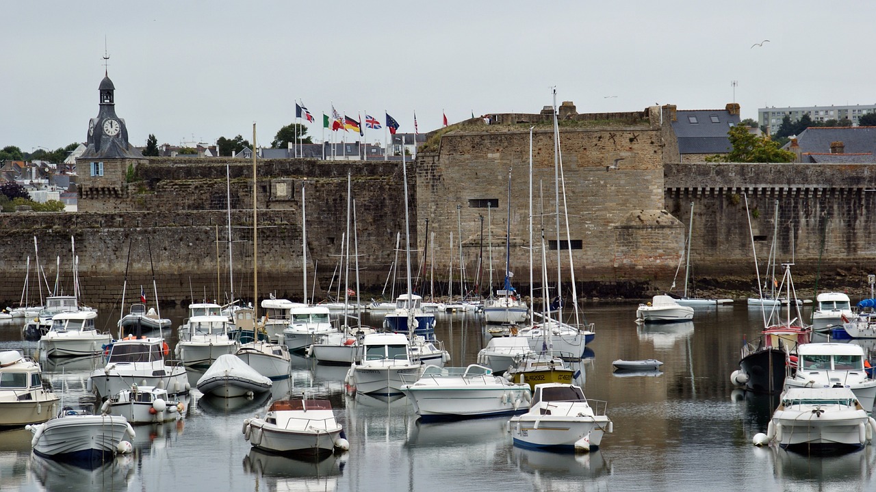 brittany finistère concarneau free photo