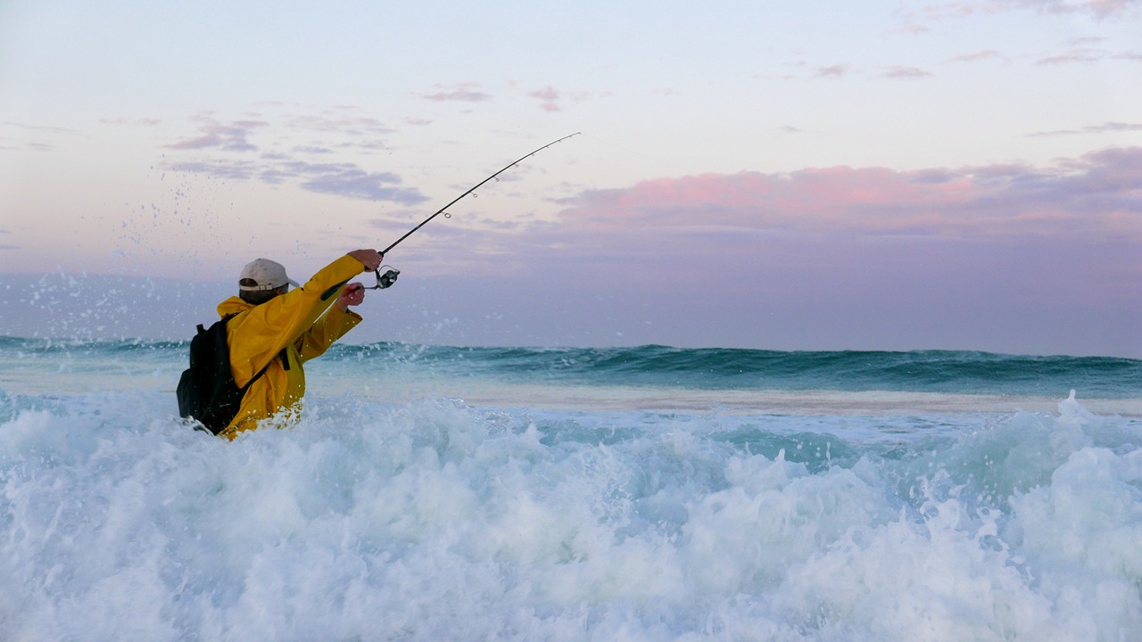 brittany fishing ocean free photo